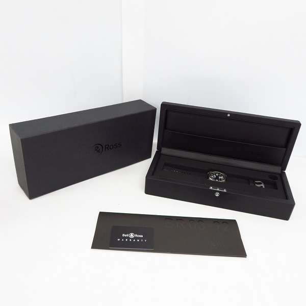 実際に弊社で買取させて頂いたBELL&ROSS/ベル＆ロス Aviation/アビエーション 腕時計 自動巻き BR03-92-S-01774の画像 7枚目