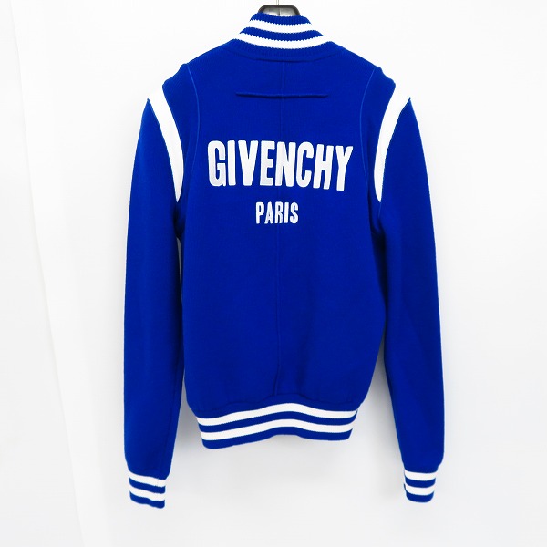 実際に弊社で買取させて頂いた【国内正規】GIVENCHY/ジバンシー 18SS ロゴ ボンバージャケット BW000H4Z04 Sの画像 1枚目