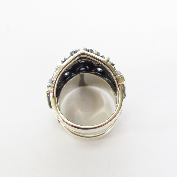 実際に弊社で買取させて頂いたDEAL DESIGN/ディールデザイン シェードアーマーリング ハーフの画像 4枚目