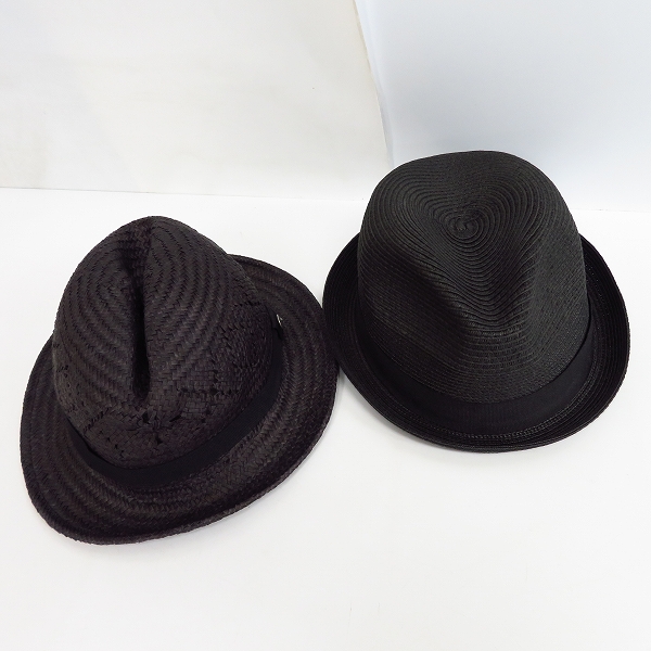 実際に弊社で買取させて頂いた【おまとめ/6点】GOOD ENOUGH/グッドイナフ A BATHING APE/アベイシングエイプ 等 バケットハット/ストローハットの画像 3枚目