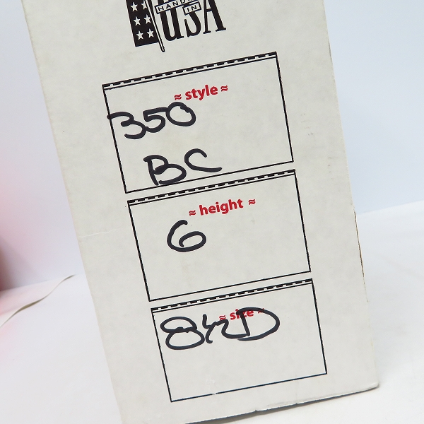 実際に弊社で買取させて頂いたWHITE’S BOOTS/ホワイツブーツ レザー ブーツ ブラウン 350/8.5Dの画像 9枚目