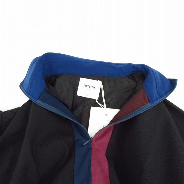 実際に弊社で買取させて頂いた【未使用】FACTOTUM/ファクトタム パネルコンビネーション パネルネックプルオーバー 01080635/44の画像 6枚目