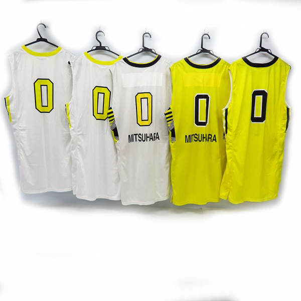 実際に弊社で買取させて頂いたchampion/チャンピオン サンロッカーズ渋谷 ユニフォーム 5点セットの画像 1枚目