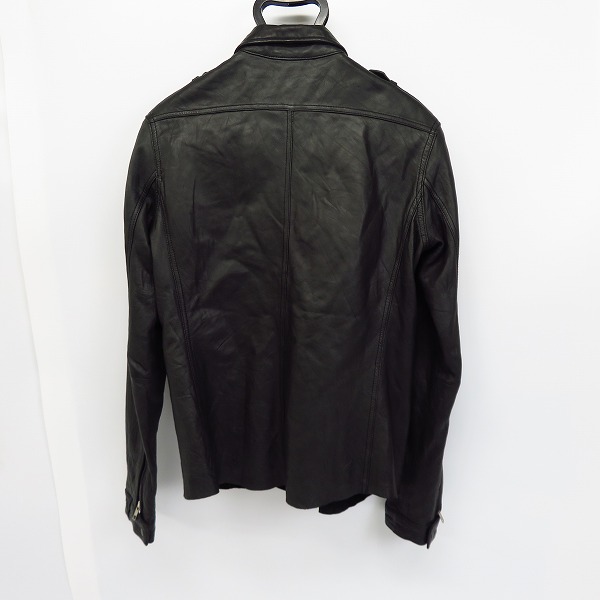実際に弊社で買取させて頂いたAMERICAN RAG CIE/アメリカンラグシー シープレザー シャツ ジャケット/1の画像 1枚目