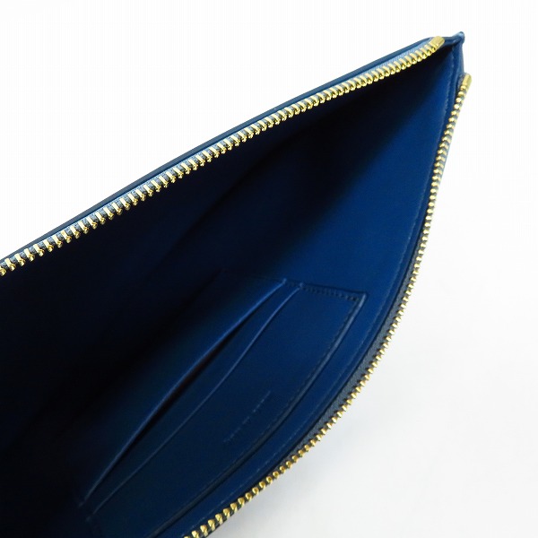 実際に弊社で買取させて頂いたCELINE/セリーヌ パンチングレザー カード入れ付きポーチ CLUTCH POUCH/クラッチポーチの画像 3枚目