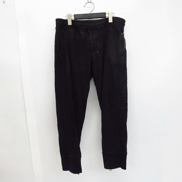 実際に弊社で買取させて頂いたDIESEL BLACK GOLD/ディーゼルブラックゴールド 袖ジップ スウェットパンツ S