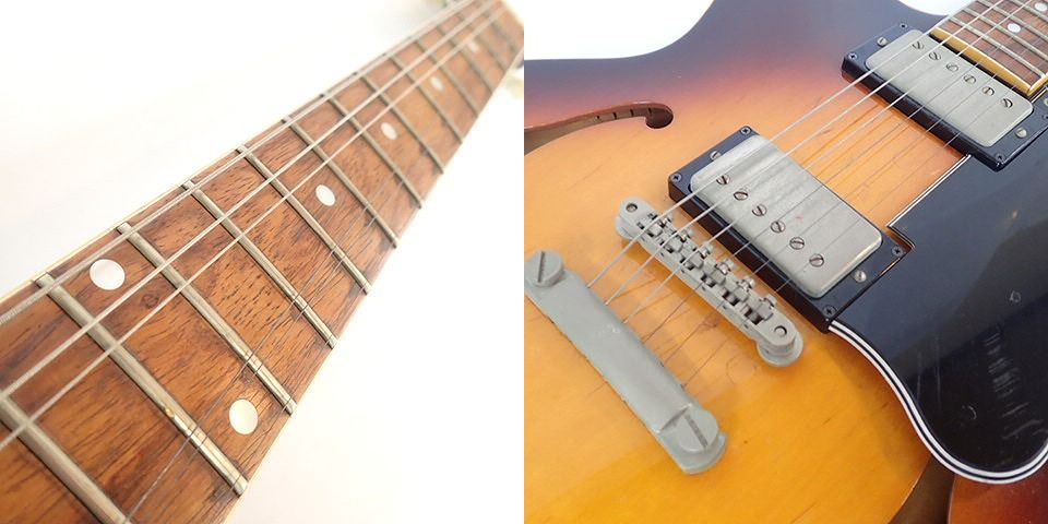 実際に弊社で買取させて頂いた★Greco/グレコ SA-900 セミアコギター エレキギター ジャパンヴィンテージの画像 5枚目