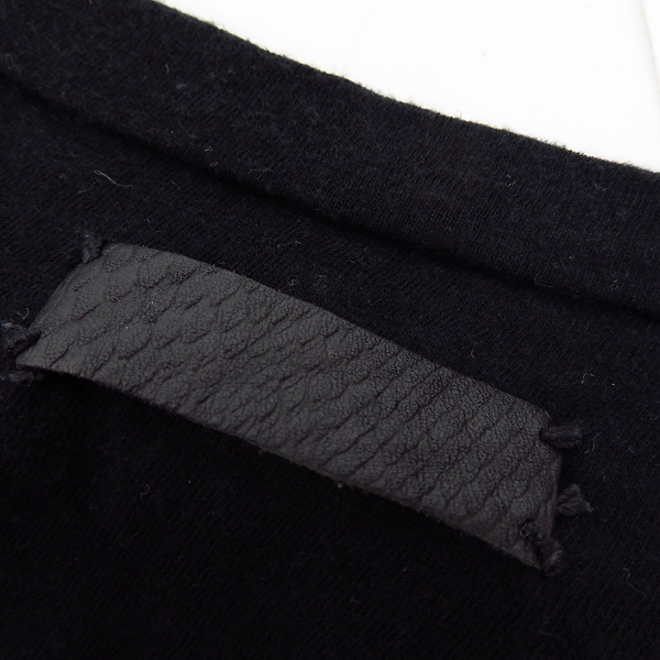 実際に弊社で買取させて頂いたIF SIX WAS NINE/イフシックスワズナイン カットソー ブラック/0の画像 2枚目