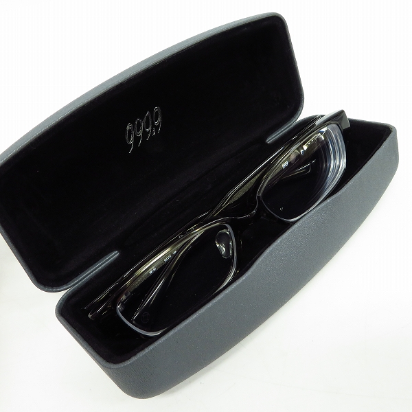 実際に弊社で買取させて頂いた999.9/フォーナインズ ネオプラスチック メガネフレーム/NP-67 の画像 6枚目