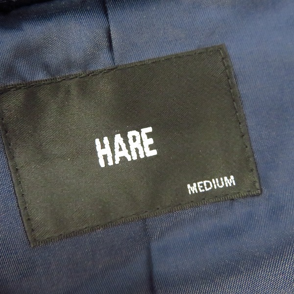 実際に弊社で買取させて頂いたHARE/ハレ 中綿 ジップアップジャケット/ベロアジャケット/プルオーバーシャツ Size：S/M 3点セットの画像 5枚目