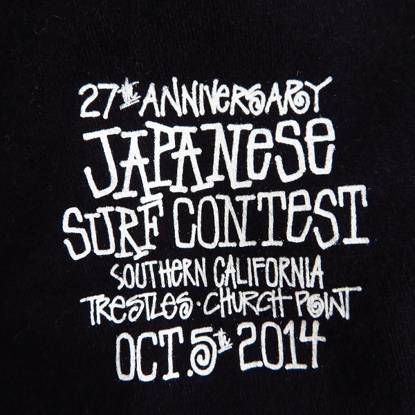 STUSSY/ステューシー サーフィン大会限定Tシャツ 27th/27周年 M