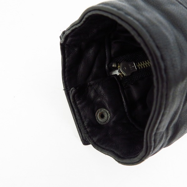 実際に弊社で買取させて頂いたAMERICAN RAG CIE/アメリカンラグシー シープレザー シャツ ジャケット/1の画像 6枚目