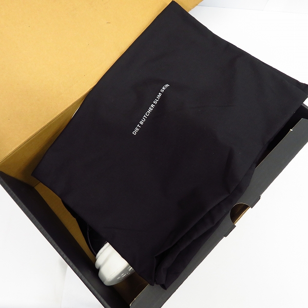 実際に弊社で買取させて頂いたDIET BUTCHER SLIM SKIN/ダイエットブッチャースリムスキン  レザー ハイカット スニーカー/43/D181D102の画像 7枚目