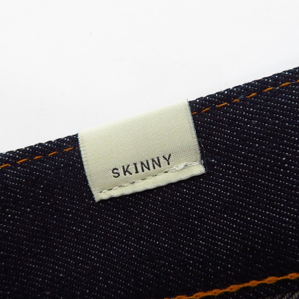 実際に弊社で買取させて頂いた【未使用】FACTOTUM/ファクトタム リジットストレッチデニム スキニーパンツ William 08043201/32の画像 3枚目