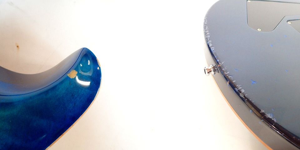 実際に弊社で買取させて頂いた★Paul Reed Smith/ポールリードスミス CUSTOM24 2011 10TOP FADED BLUE BURST エレキギター ハードケース付きの画像 5枚目