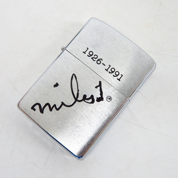 ZIPPO/ジッポー 1926-1991 Miles Davis/マイルスデイビス 1993年製の