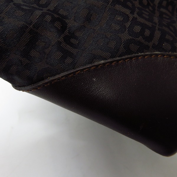 実際に弊社で買取させて頂いたBALLY/バリー Bロゴ 総柄 トートバッグの画像 6枚目