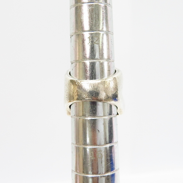 実際に弊社で買取させて頂いたCRAZY PIG/クレイジーピッグ ラージ エビル スカルリング 14号の画像 8枚目