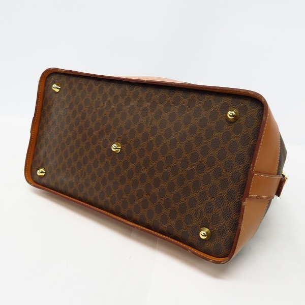 実際に弊社で買取させて頂いたCELINE/セリーヌ マカダム柄 ヴィンテージ ハンドバッグの画像 2枚目