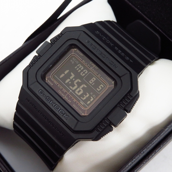 G-SHOCK/Gショック タフソーラー スクエア GW-5510-1BJF /000 : [カシオ] 腕時計 ジーショック 電波ソーラー GW-5510