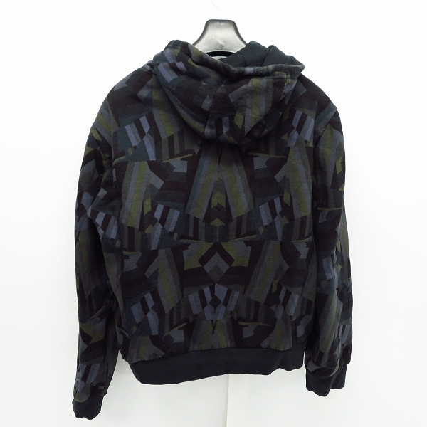 実際に弊社で買取させて頂いたEMPORIO ARMANI/エンポリオアルマーニ EA7 ロゴプリントパーカー/M の画像 1枚目