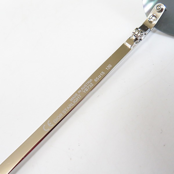 実際に弊社で買取させて頂いたChristian Dior/クリスチャン ディオール サングラス DIOR MINIPOP/ディオール ミニポップ YB732の画像 3枚目