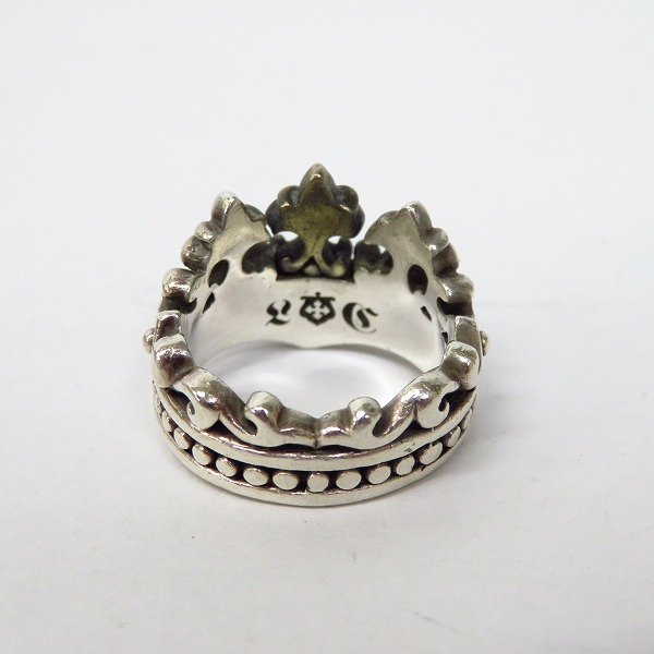 実際に弊社で買取させて頂いたLord Camelot/ロードキャメロット クラウンリング LC-661 14号の画像 3枚目