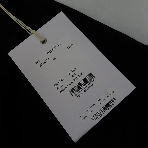 実際に弊社で買取させて頂いた【未使用】FACTOTUM/ファクトタム スイスコットン天竺 クルーL/S/ロングスリーブ 01081135/46の画像 5枚目