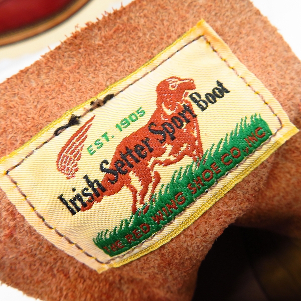 REDWING レッドウィング　カヌーモック　犬タグ 楽天市場】REDWING レッドウィング IRISH SETTER アイリッシュセッター