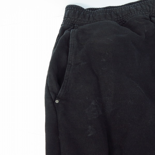 実際に弊社で買取させて頂いたDIESEL BLACK GOLD/ディーゼルブラックゴールド 袖ジップ スウェットパンツ Sの画像 6枚目