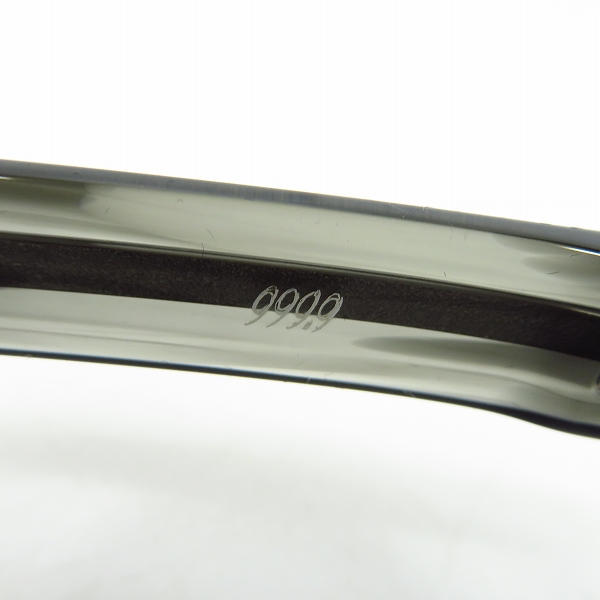 実際に弊社で買取させて頂いた999.9/フォーナインズ ネオプラスチック メガネフレーム/NP-67 の画像 5枚目