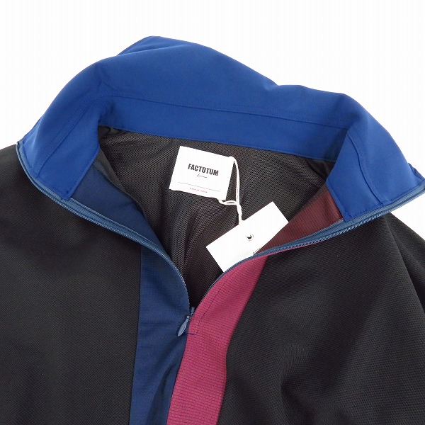 実際に弊社で買取させて頂いた【未使用】FACTOTUM/ファクトタム パネルコンビネーション パネルネックプルオーバー 01080635/46の画像 6枚目