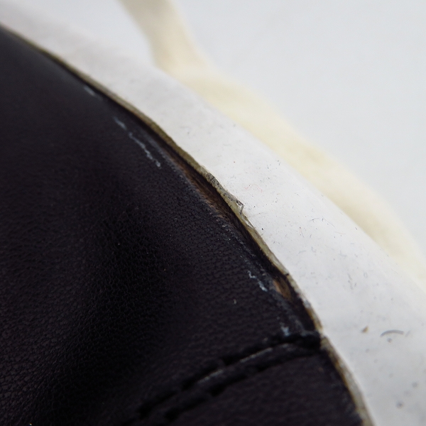 実際に弊社で買取させて頂いたDIET BUTCHER SLIM SKIN/ダイエットブッチャースリムスキン  レザー ハイカット スニーカー/43/D181D102の画像 6枚目