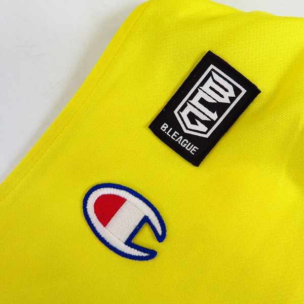 実際に弊社で買取させて頂いたchampion/チャンピオン サンロッカーズ渋谷 ユニフォーム 5点セットの画像 5枚目