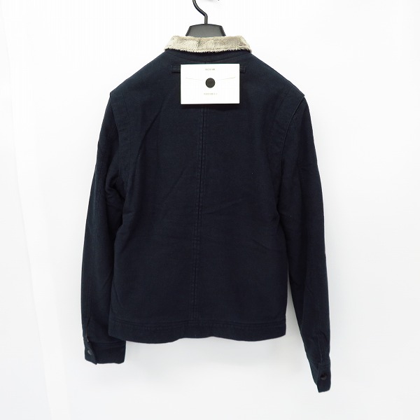 実際に弊社で買取させて頂いた【未使用】FACTOTUM/ファクトタム モールスキンストームライダース 01020928/46の画像 1枚目