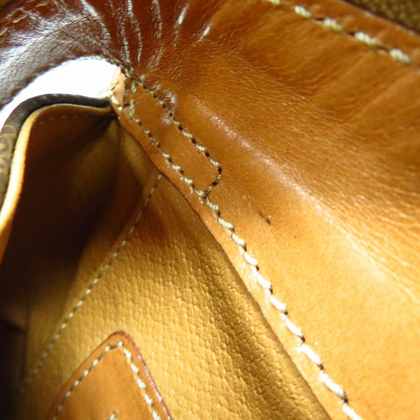 実際に弊社で買取させて頂いたCELINE/セリーヌ マカダム柄 ヴィンテージ ハンドバッグの画像 5枚目