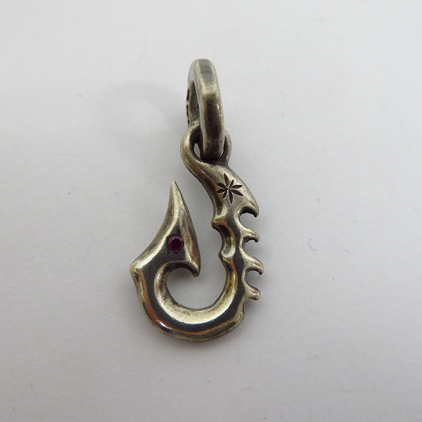 実際に弊社で買取させて頂いたBWL/ビルウォールレザー マリブ フィッシュフックチャーム w/ストーンの画像 1枚目