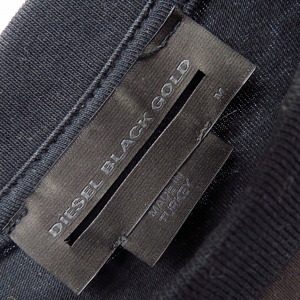 実際に弊社で買取させて頂いたDIESEL BLACK GOLD/ディーゼルブラックゴールド 半袖Tシャツ/Mの画像 3枚目