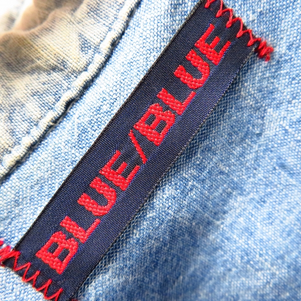 実際に弊社で買取させて頂いたBLUE BLUE/ブルーブルー ロングスリーブ/長袖 デニムシャツ Size：1 2点セットの画像 2枚目
