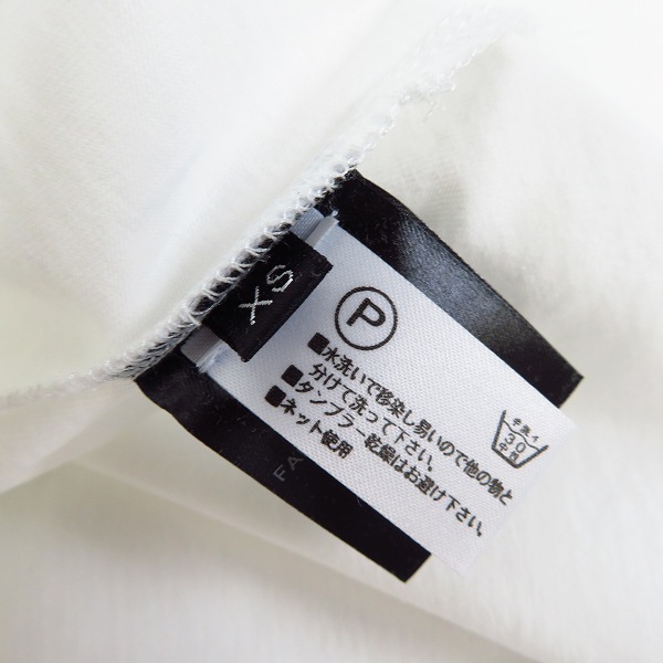 実際に弊社で買取させて頂いた【未使用】BALMAIN/バルマン Tシャツ Vネック カットソー 3パック J617 C838E/XSの画像 3枚目