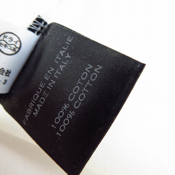 実際に弊社で買取させて頂いた【未使用】BALMAIN/バルマン Tシャツ Vネック カットソー 3パック J617 C838E/XSの画像 4枚目