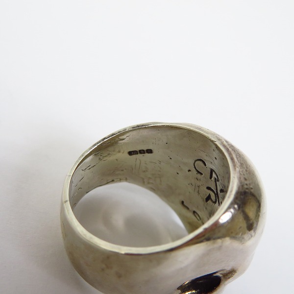 実際に弊社で買取させて頂いたCRAZY PIG/クレイジーピッグ 限定スカル リング 18号の画像 6枚目