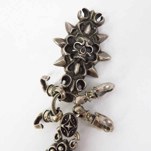 実際に弊社で買取させて頂いたL.S.D/ラウドスタイルデザイン ワンメイク スカルフックキーチェーンの画像 1枚目