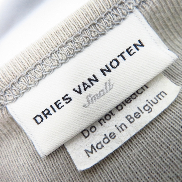 実際に弊社で買取させて頂いたDRIES VAN NOTEN/ドリスヴァンノッテン 長袖 レイヤード カットソー/Sの画像 2枚目