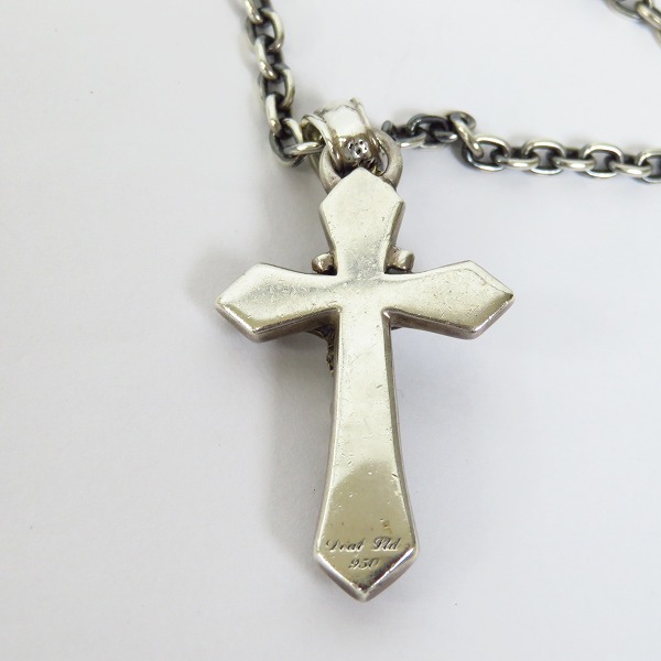 実際に弊社で買取させて頂いたDEAL DESIGN/ディールデザイン リバイブクロス ネックレス チェーン付の画像 2枚目