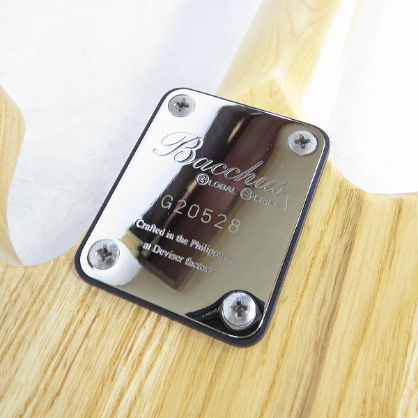 実際に弊社で買取させて頂いた★【音出し確認済】Bacchus/バッカス Global Series BTL-ASH テレキャスタータイプ エレキギターの画像 6枚目