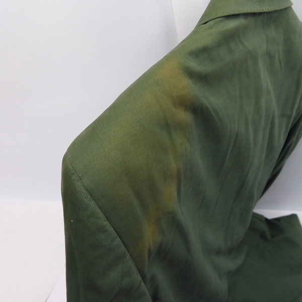 実際に弊社で買取させて頂いたChristian Dior/クリスチャン ディオール 2ボタン コットン テーラードジャケット Size：46の画像 5枚目