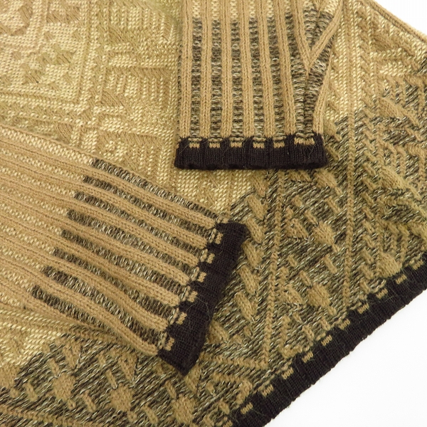 実際に弊社で買取させて頂いたDRIES VAN NOTEN/ドリスヴァンノッテン アルパカ モヘア混 ニット セーター/Mの画像 3枚目