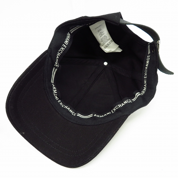 実際に弊社で買取させて頂いたARMANI EXCHANGE/アルマーニエクスチェンジ AX  キャップ/帽子　ONE SIZEの画像 3枚目