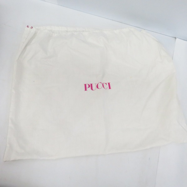 実際に弊社で買取させて頂いたEmilio Pucci/エミリオプッチ 総柄タオル地トートバッグの画像 8枚目